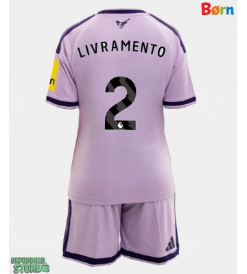 Newcastle United Tino Livramento #2 Replika Babytøj Tredje sæt Børn 2026-27 Kortærmet (+ Korte bukser)